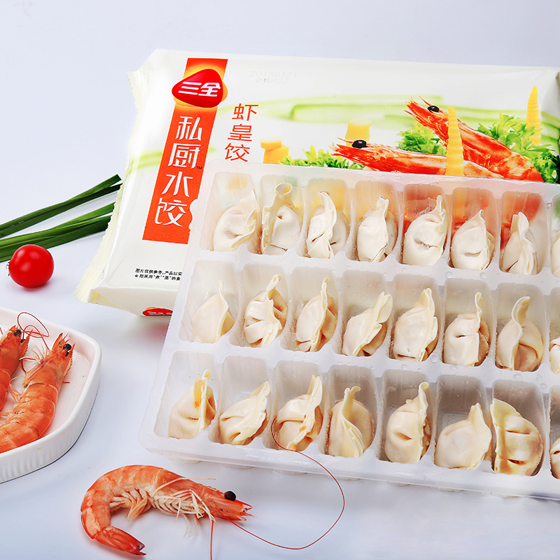 4件！55   三全 私厨饺子虾皇饺600g36只插图
