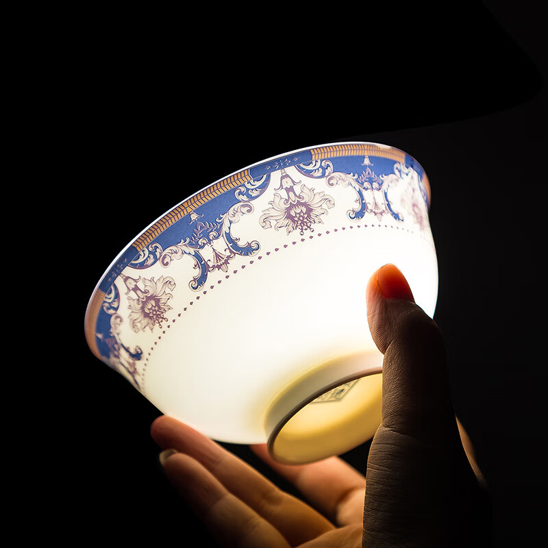 200-20卷家居卡499-40厨具5折奍浩雅景德镇陶瓷饭碗10个，凑后【5.71】插图