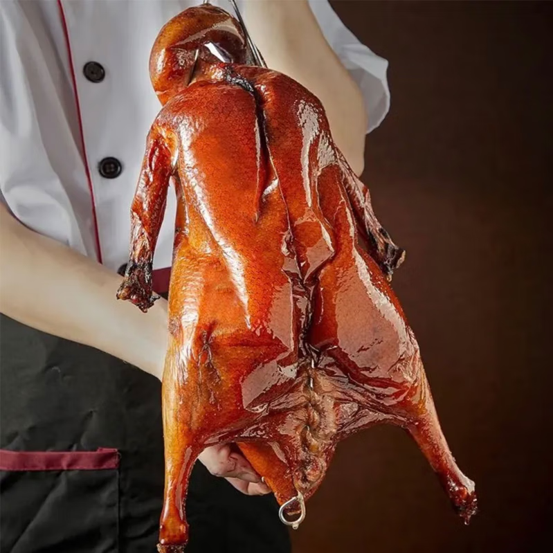 app领200-20券：自营 粤膳三千味老广烧鸭熟食1.25kg*1只拍2件135.22，折27.04/斤，活鸭现烤 鲜香美味！插图