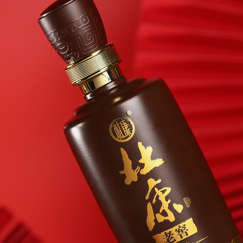 【自营】杜康 老窖典藏浓香型白酒50度500ml*6瓶/箱补贴价199元包邮，折33.1元/瓶，大品牌自饮送礼都很不错插图